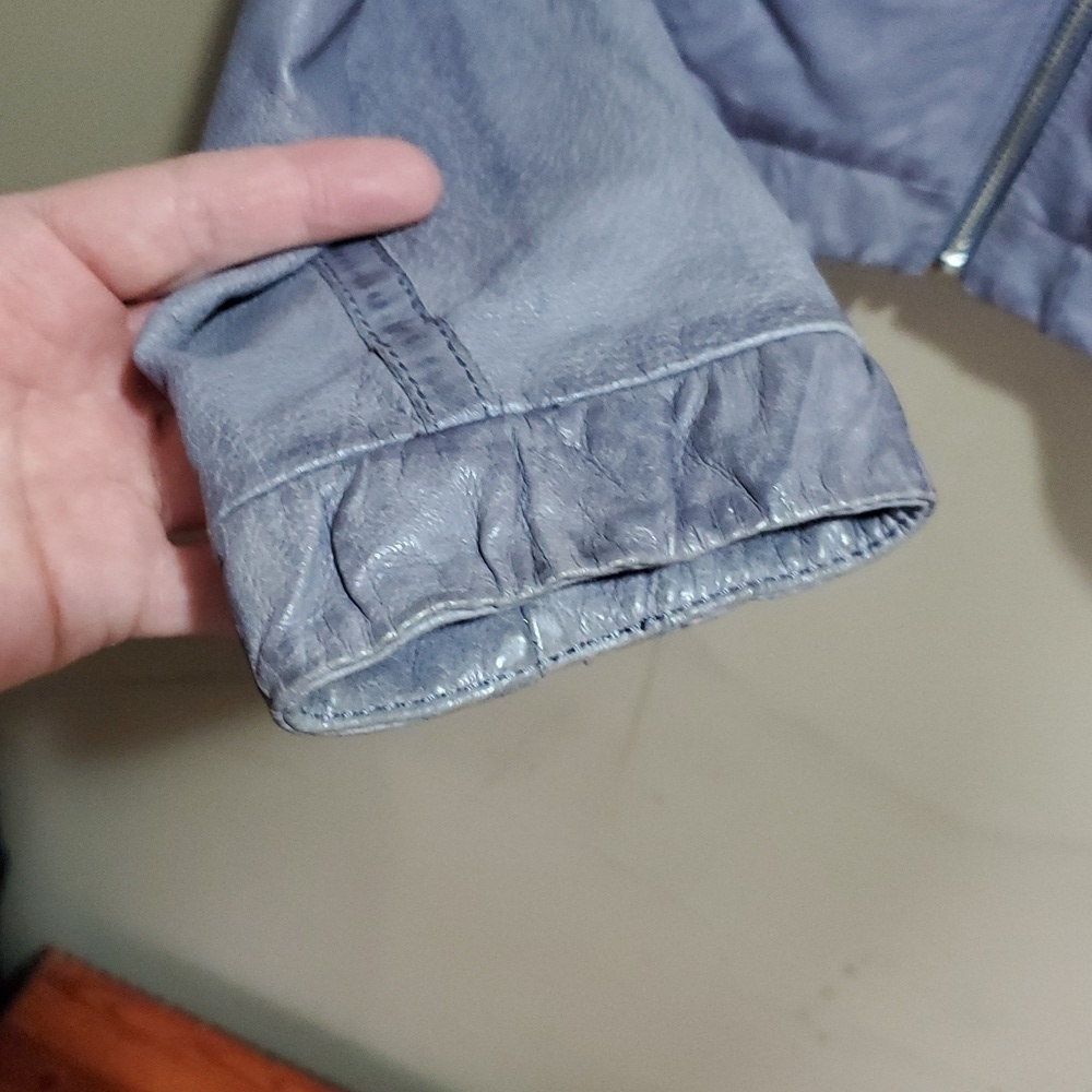 Danier Leather Lavender Jacket - Picture 6 of 10